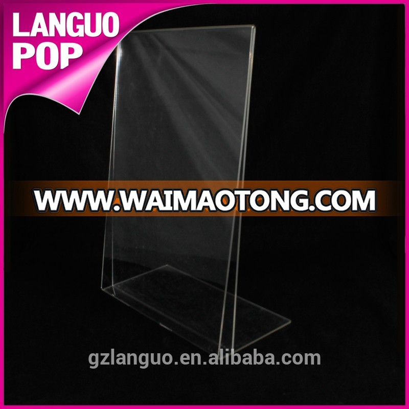 Factory supplied Acrylic Advertising sign brochure holder